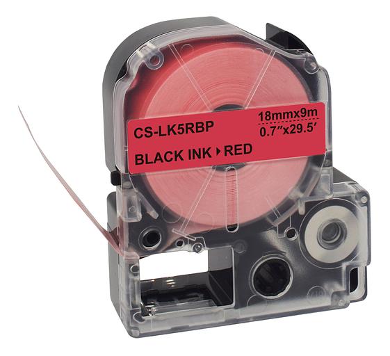 Картридж ленточный Cactus CS-LK5RBP черный для Epson LW400/LW700/LW600P/LW1000P/K400/Z700/Z900 фото 4