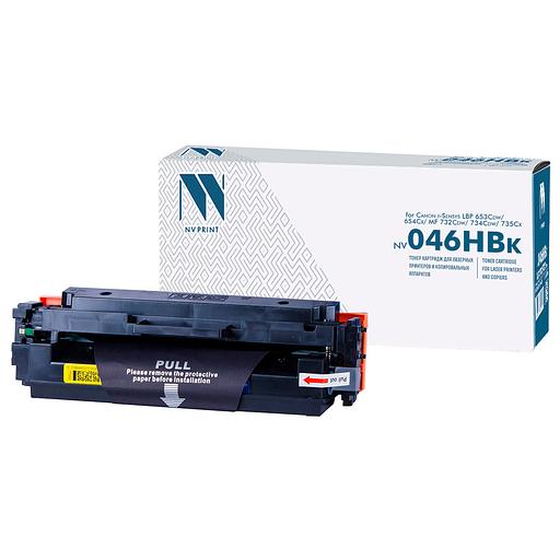 NV Print Cartridge 046H BK Картридж для Canon LBP-653/654/MF732/734/735, Bk, 6,3K фото 1
