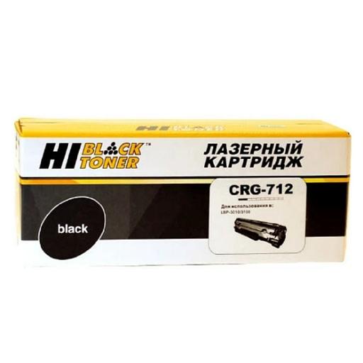 Hi-Black Cartridge 712 Картридждля LBP-3010/3100 (Black), 2K с чипом фото 1