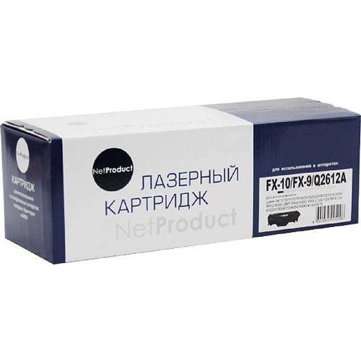 NetProduct FX-10/FX-9/Q2612A Картридж для Canon i-Sensys MF4018/4120/4140/4150/4270, 2K фото 1