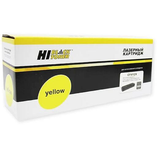 Hi-Black CF412X Картридж для HP CLJ M452DW/DN/NW/M477FDW/477DN/477FNW, Y, 5K фото 1