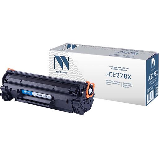 NVPrint CE278X Картридж для LaserJet P1566/P1606w, чёрный, 2500 стр. фото 1