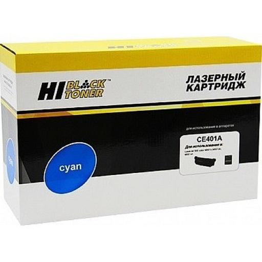 Hi-Black CE401A Картридж для HP LJ Enterprise 500 color M551n/M575dn, С, 6000 стр фото 1