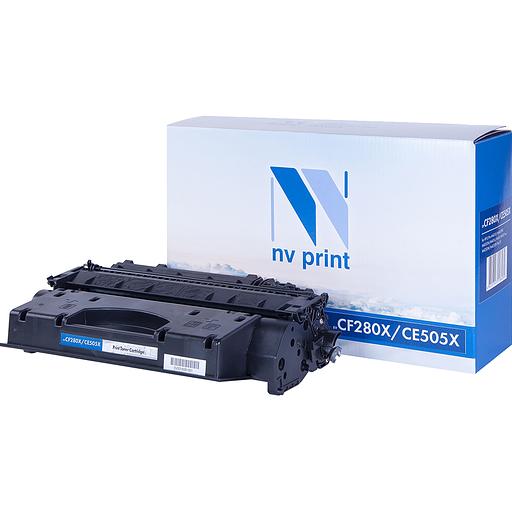 NVPrint CF280X/CE505X Картридж для принтеров HP LJ Pro 400 M401D Pro,400 M401DW Pro,400 M401DN Pro,400 M401A Pro,400 M401 Pro,40 0 M425 Pro,400 M425DW Pro,400 M425DN Pro/L5, черный, 6900 стр. фото 1