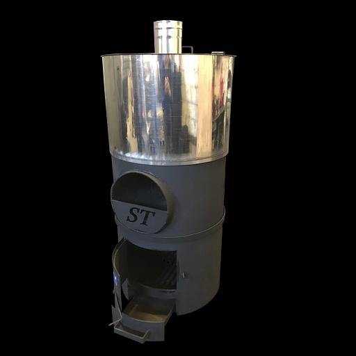 Банная печь «Standart 18» укороченная топочная камера, бак из нержавеющей стали фото 3