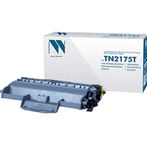 NVPrint TN-2175(Т) Картридж для Brother HL-2140R/2150NR/2170WR/DCP-7030R/7045NR/7320R (2600 стр.) фото 1