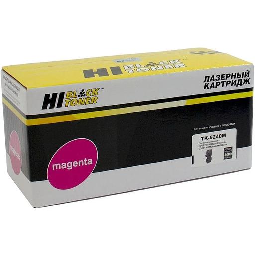 Hi-Black TK-5240M Тонер-картридж для Kyocera P5026cdn/M5526cdn, M, 3K фото 1