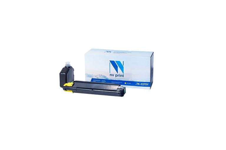 NV Print TK-5270Y Тонер-картридж для Kyocera EcoSys M6230cidn/P6230cdn/M6630cidn, Y, 6K фото 1