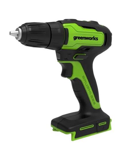 Greenworks GD24DD35K2 Дрель-шуруповерт аккумуляторная, 24V, c 1хАКБ 2 Ач и ЗУ в кейсе [3704007UA] фото 1