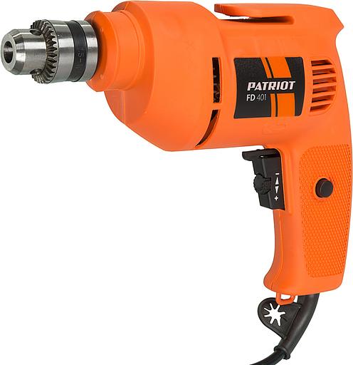 PATRIOT FD 401 The One Дрель электрическая [120301401] { 420 Вт, макс.диаметр сверла 10мм, ключевой патрон } фото 1