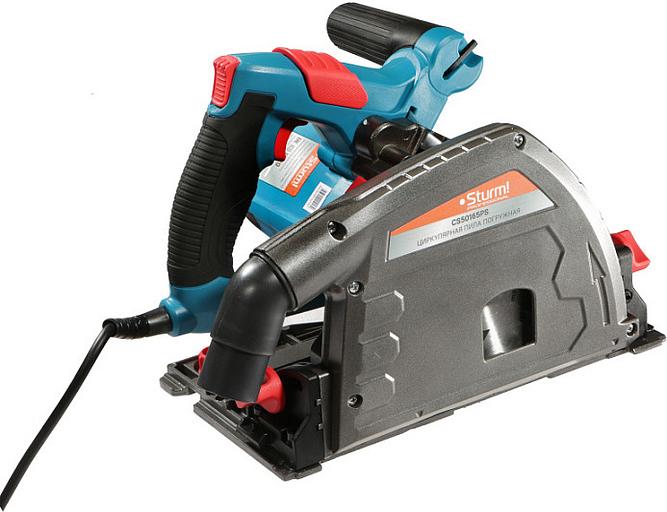 Sturm! CS50165PS Пила циркулярная погружная 165 мм, литая платформа, 3 м кабель, 1400 Вт, Sturm! [CS50165PS] фото 3