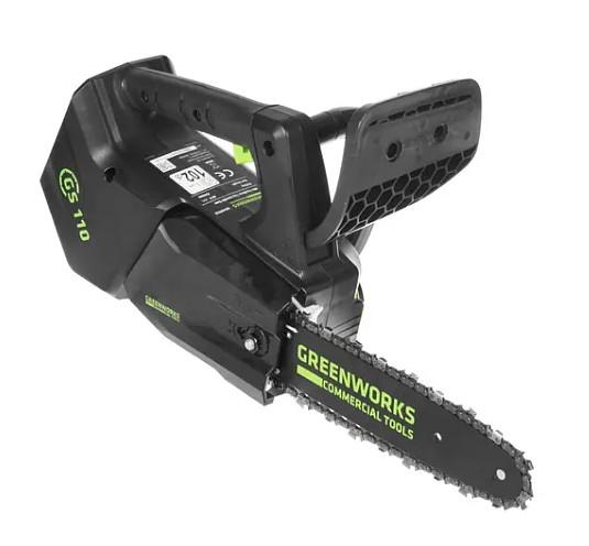 Greenworks GD40TCS Цепная пила аккумуляторная, {40V, 25 см, без АКБ и ЗУ} [2003807] фото 1