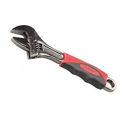 Ключ разводной ЗУБР, хромоникелевое покрытие, длина 150мм, увеличен. зев 24мм [27255-15] фото 1