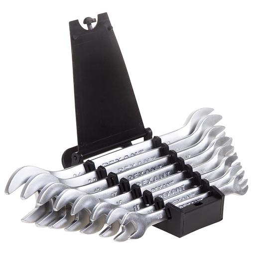 REXANT (12-5844) Набор ключей рожковых 8-24 мм 8 предметов фото 1