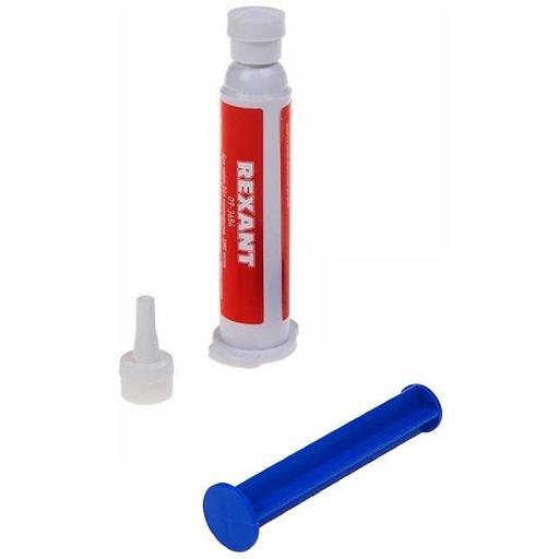 REXANT (09-3684) Флюс-гель для пайки BGA и SMD 12мл (шприц) фото 1