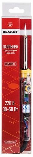 REXANT (12-0170) Паяльник с керам.нагревателем и регулятором 220V/30-50Вт фото 2