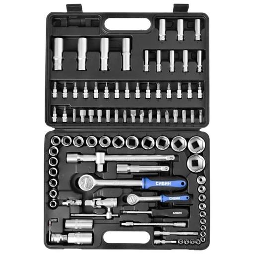 Набор слесарно-монтажного инструмента СИБИН, 94 предмета [27765-H94] фото 1