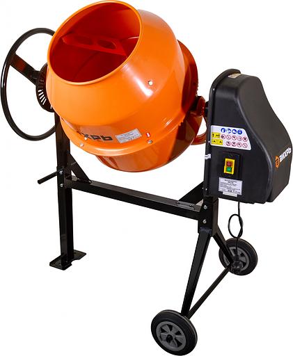 Вихрь [74/1/2] Бетомешалка БМ-130 { 550 вт, венец/чугун, оъем-125 л, отверстие бар.-375мм } фото 1