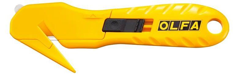 Нож OLFA"HOBBY CRAFT MODELS "для хоз работ,безопасный,для вскрытия стрейч-пленки,пластиковых шинок и коробок,17,8мм [OL-SK-10] фото 1