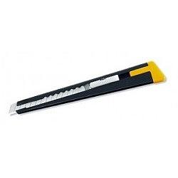 Нож OLFA с выдвижным лезвием, черный, 9мм [OL-180-BLACK] фото 1