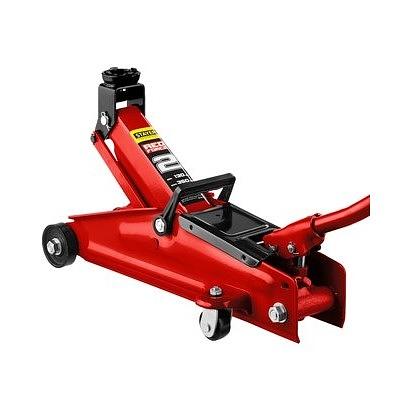 STAYER "RED FORCE" Домкрат гидравлический подкатной, 2т, 130-350мм, [43153-2] фото 1