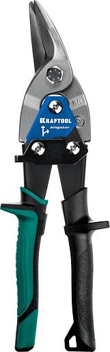 KRAFTOOL Ножницы по металлу рычажные высокомощные "Alligator" 260мм, правые, кованая Cr-MO сталь, холоднокатанная сталь – 1,2мм, нерж.сталь – 0,8мм [2328-R] фото 1