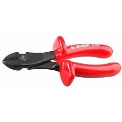 ЗУБР Бокорезы "ЭЛЕКТРИК" усиленные, диэлектрические, высоковольтные до ~1000В, маслобензостойкая рукоятка, 170мм, Мастер 2214-6-17 фото 1