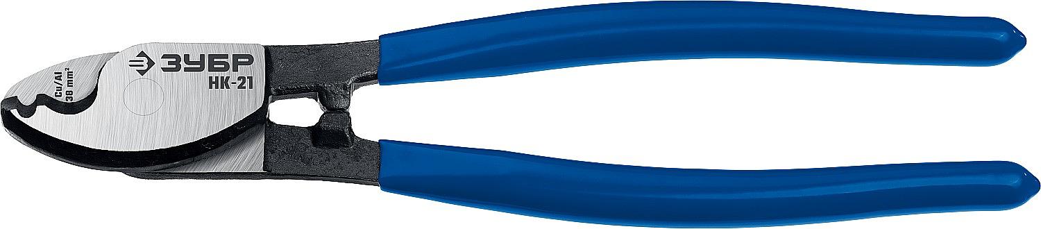 ЗУБР Кабелерез "МАСТЕР"для резки неброн кабеля из цв металлов, цельнокованые из Ст 55,кабель сечением до 38 мм2,200мм [23343-20_z01] фото 1