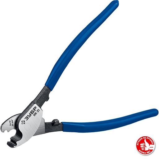 ЗУБР Кабелерез "МАСТЕР"для резки неброн кабеля из цв металлов, цельнокованые из Ст 55,кабель сечением до 38 мм2,200мм [23343-20_z01] фото 2