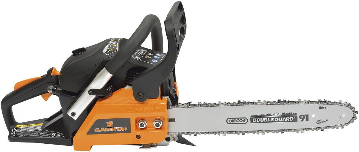 Пила бенз. CARVER RSG 238Х [01.004.00051] { картон (Шина 14" Oregon 140SDEA041, Цепь Oregon 91P052)(60 шт/пал } фото 3