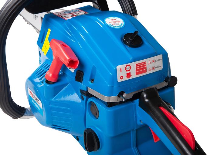 СОЮЗ ПТС-99452Т Бензопила СОЮЗ, 2350 Вт, 3.2 л.с., шина 405мм, цепь 0,325", ЛЕГКИЙ СТАРТ, тормоз цеп [ПТС-99452Т] фото 4