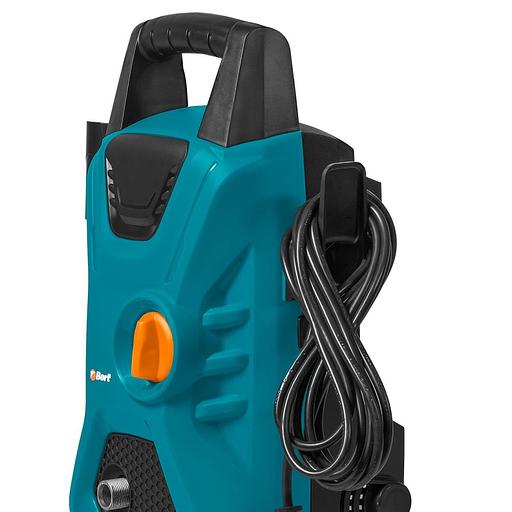 Bort BHR-1700-PRO Мойка высокого давления [93416305] { 1600 Вт, максимальное давление 120 бар, рабочее давление 90 бар, 7 л/мин, 4 кг, набор акссесуаров 7 шт } фото 5