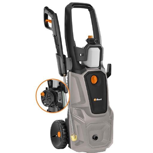 Bort KEX-2700-R Мойка высокого давления [93416145] { 2500 Вт, максимальное давление 190 бар, рабочее давление 150 бар, 8 л/мин, 19.4 кг, набор аксессуаров 11 шт } фото 1