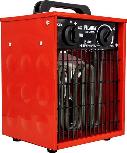 Ресанта ТЭП-2000Н [67/1/17] Тепловая электрическая пушка { 2000/1000 Вт, 220/230 В, 3.2 кг } фото 2