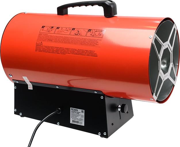 Ресанта ТГП-30000 [67/1/15] Тепловая газовая пушка { Мощность 33кВт, 300м.куб/ч, 0,3 бар, расход 2,4 кг/час } фото 6