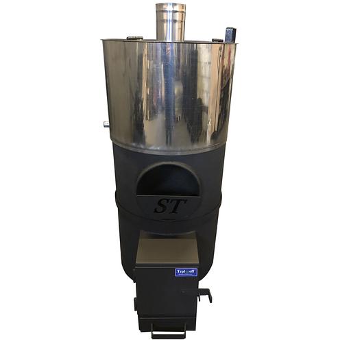 Банная печь «Standart 18» выносная топочная камера, бак из нержавеющей стали фото 1