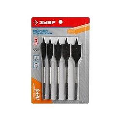 ЗУБР. Набор перьевых сверл по дереву, 5 шт: 12-16-18-20-25 мм [29505-H5_z01] фото 1