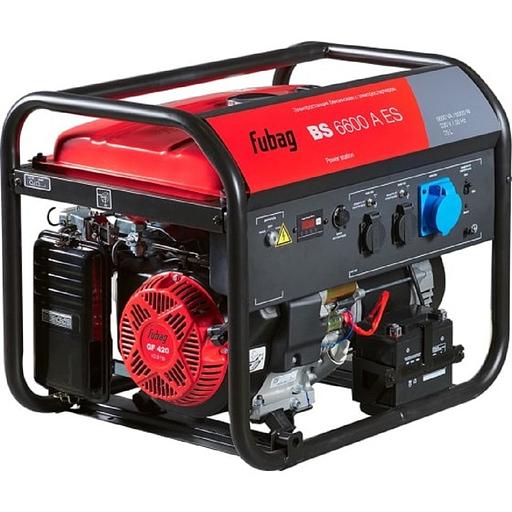 FUBAG BS 6600 A ES Электростанция бензиновая [641692] {Электростартер, 6.6 кВа/6.0 кВт, 230 В, 420 объем см3, 8,0/10,9 кВт, л.с., 78 дБ 7м, Время работы 3/4 нагрузки 9.5ч, 25 л бак, 86.6 кг} фото 1