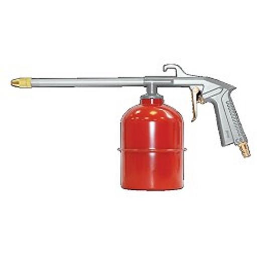 FUBAG Пневмопистолет для вязких жидкостей [110111] {130л/мин_3.5бар_0.9л_цветн.коробка} фото 1