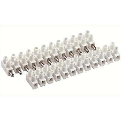 Dkc 43212PL/B Клемник Полипропилен белый,12р,85°С,450V,24A, 4мм.кв. фото 1