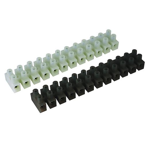 Dkc 43312PL/R Клемник Полипропилен черный, 12р, 85°С, 450V, 32A, 6мм.кв фото 1