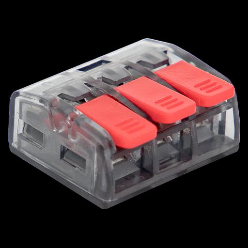 EKF plc-smk-221-413 Клемма СМК 221-413 3 отверстия 0.2-4.0 мм2 EKF PROxima фото 1