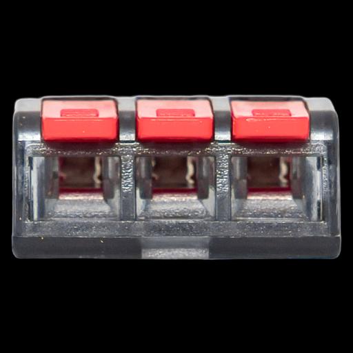 EKF plc-smk-221-413 Клемма СМК 221-413 3 отверстия 0.2-4.0 мм2 EKF PROxima фото 3