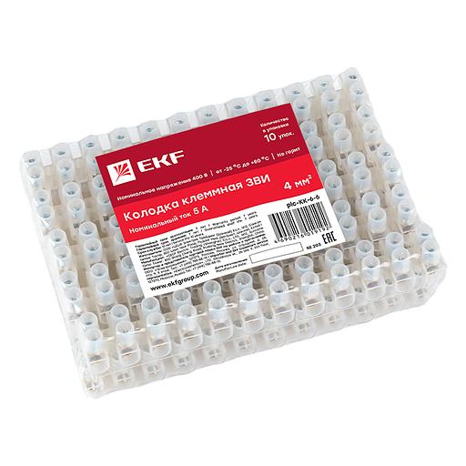 EKF plc-KK-6-6 Колодка клеммная (6мм) 6А EKF PROxima фото 2