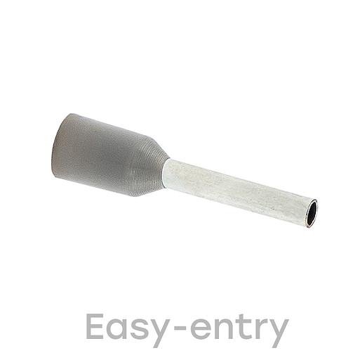 EKF nhvi-0.75-8 Наконечник штыревой втулочный изолированный НШвИ 0,75-8 (50шт.) EKF PROxima фото 1