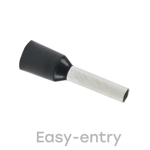 EKF nhvi-1.5-8 Наконечник штыревой втулочный изолированный НШвИ 1,5-8 (50шт.) EKF PROxima фото 1