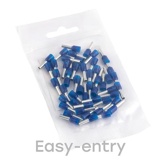 EKF nhvi-2.5-8 Наконечник штыревой втулочный изолированный НШвИ 2,5-8 (50шт.) EKF PROxima фото 2