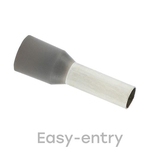 EKF nhvi-4.0-9 Наконечник штыревой втулочный изолированный НШвИ 4,0-9 (50шт.) EKF PROxima фото 1