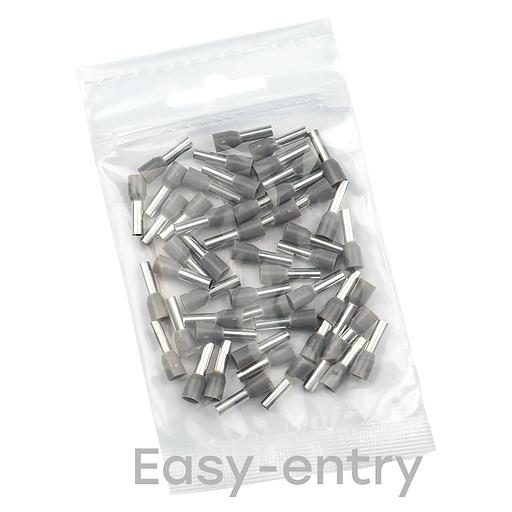 EKF nhvi-4.0-9 Наконечник штыревой втулочный изолированный НШвИ 4,0-9 (50шт.) EKF PROxima фото 2