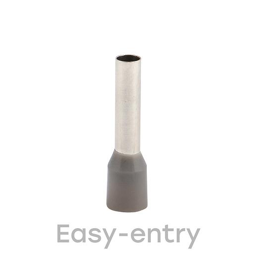 EKF nhvi-4.0-12 Наконечник штыревой втулочный изолированный НШвИ 4,0-12 (50шт.) EKF PROxima фото 2